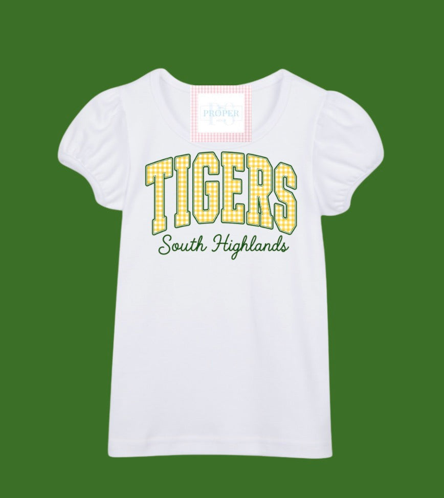 Tigers Girls Bubble Sleeve