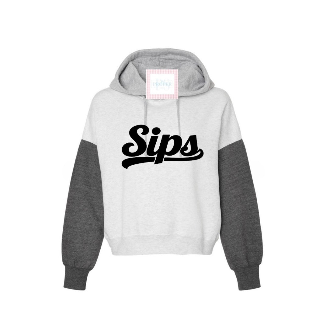 Color block SIPS Hoodie