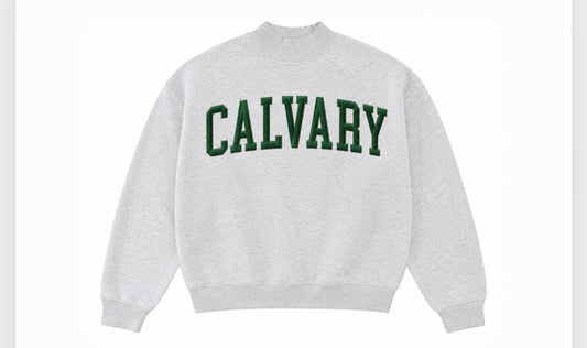 Calvary Mock Neck Oversized Sweatshirt