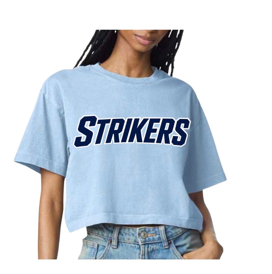 Blue Crop Women’s Strikers Tee