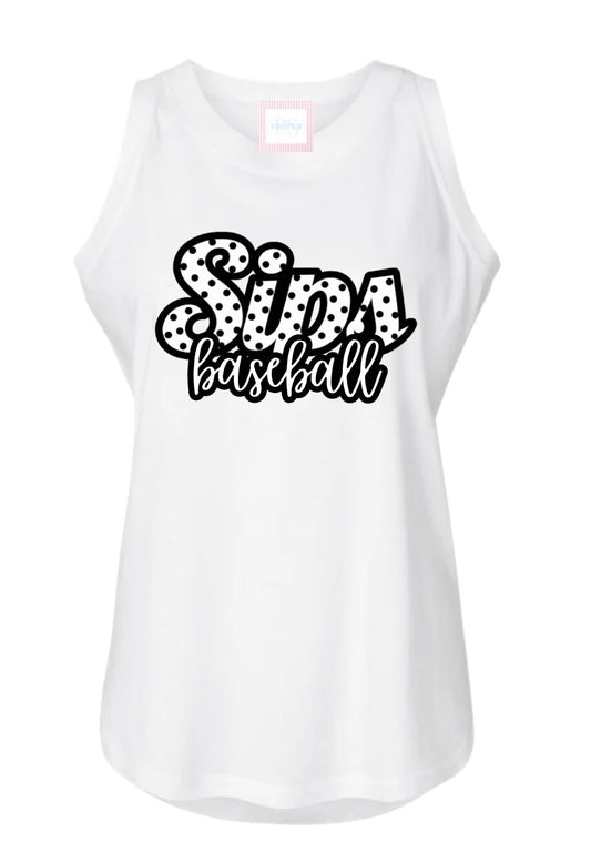 SIPS Baseball Women’s Tank
