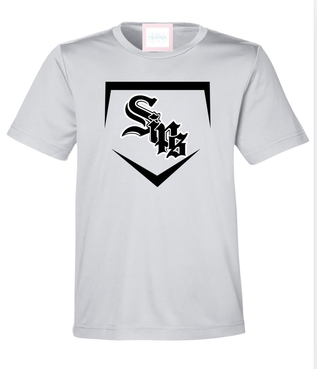 SIPS Plate Grey Baseball Drifit