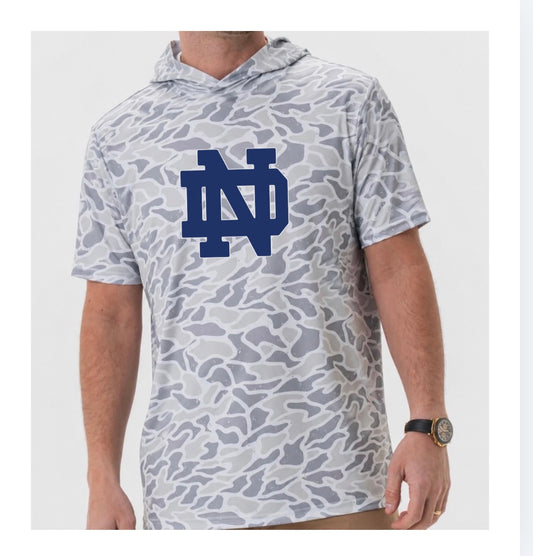 North Desoto Camo Hooded