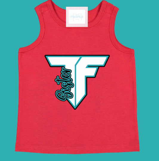 TF Sisters Red Tank