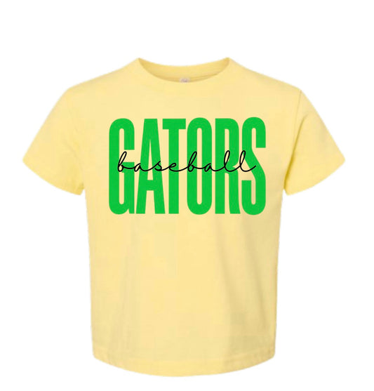 Gators Yellow Tee
