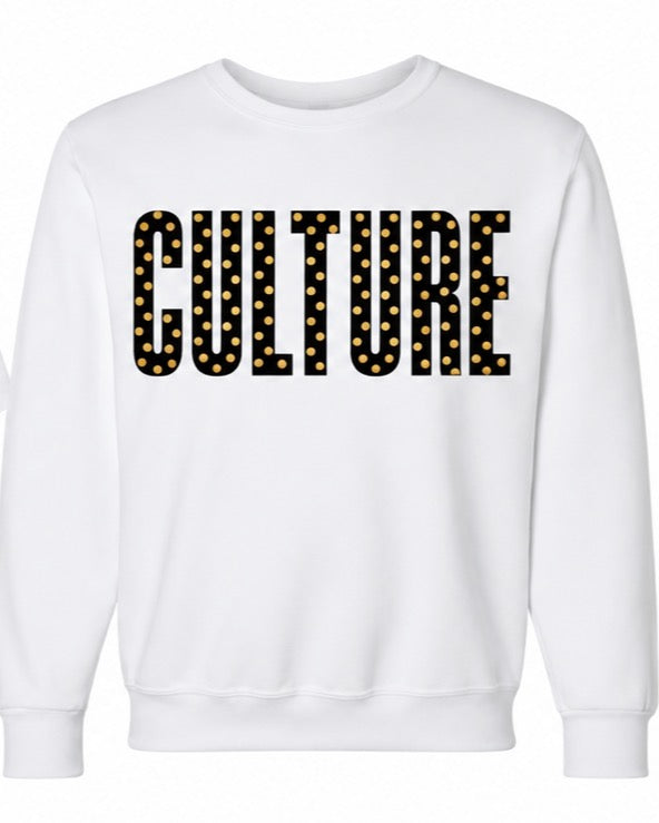 GC Polka Dot Crewneck Sweatshirt
