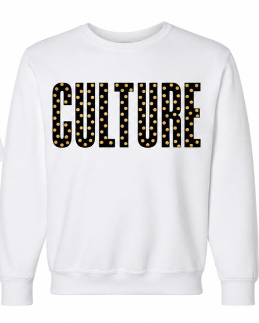 GC Polka Dot Crewneck Sweatshirt