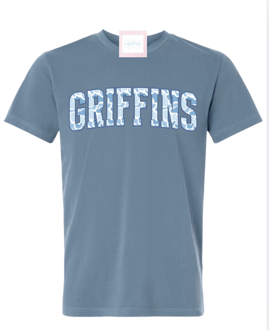 Slate Camo Griffins Premium Tshirt