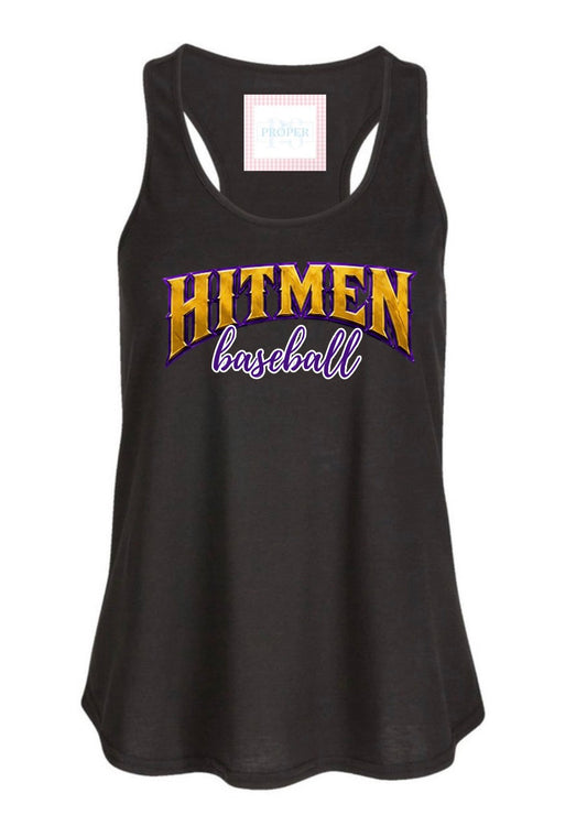 Black Hitmen Racerback