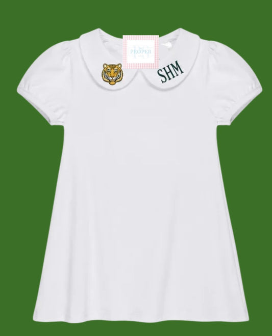Tigers Peter Pan Collar Dress