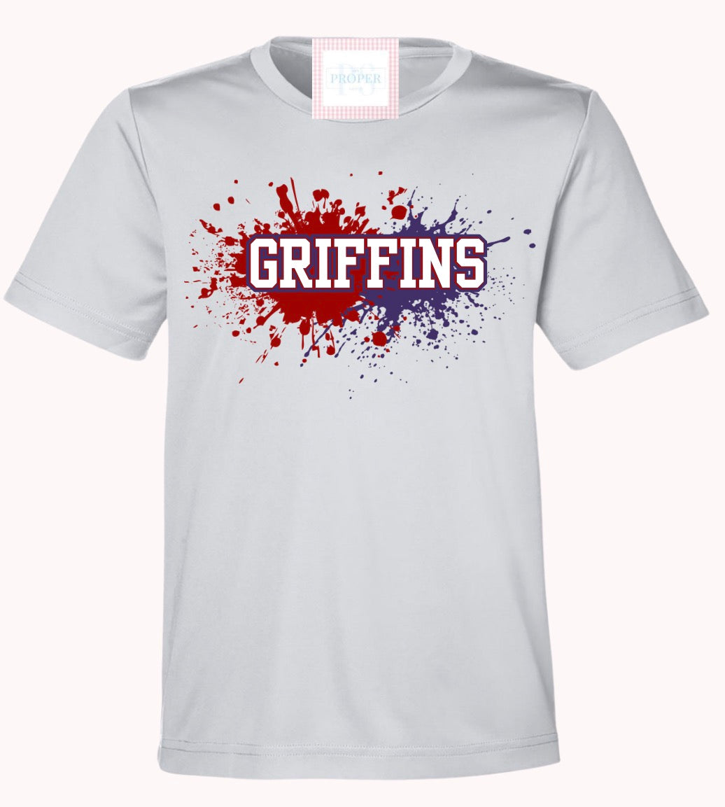 Griffins Paint Splatter