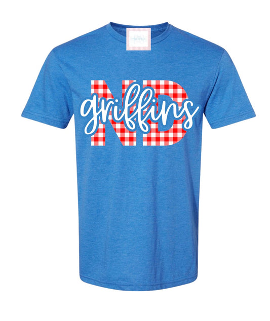 ND Gingham Script