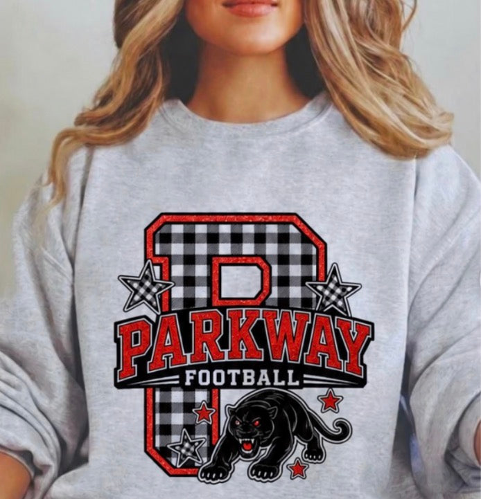 Parkway Gingham Sweatshirt
