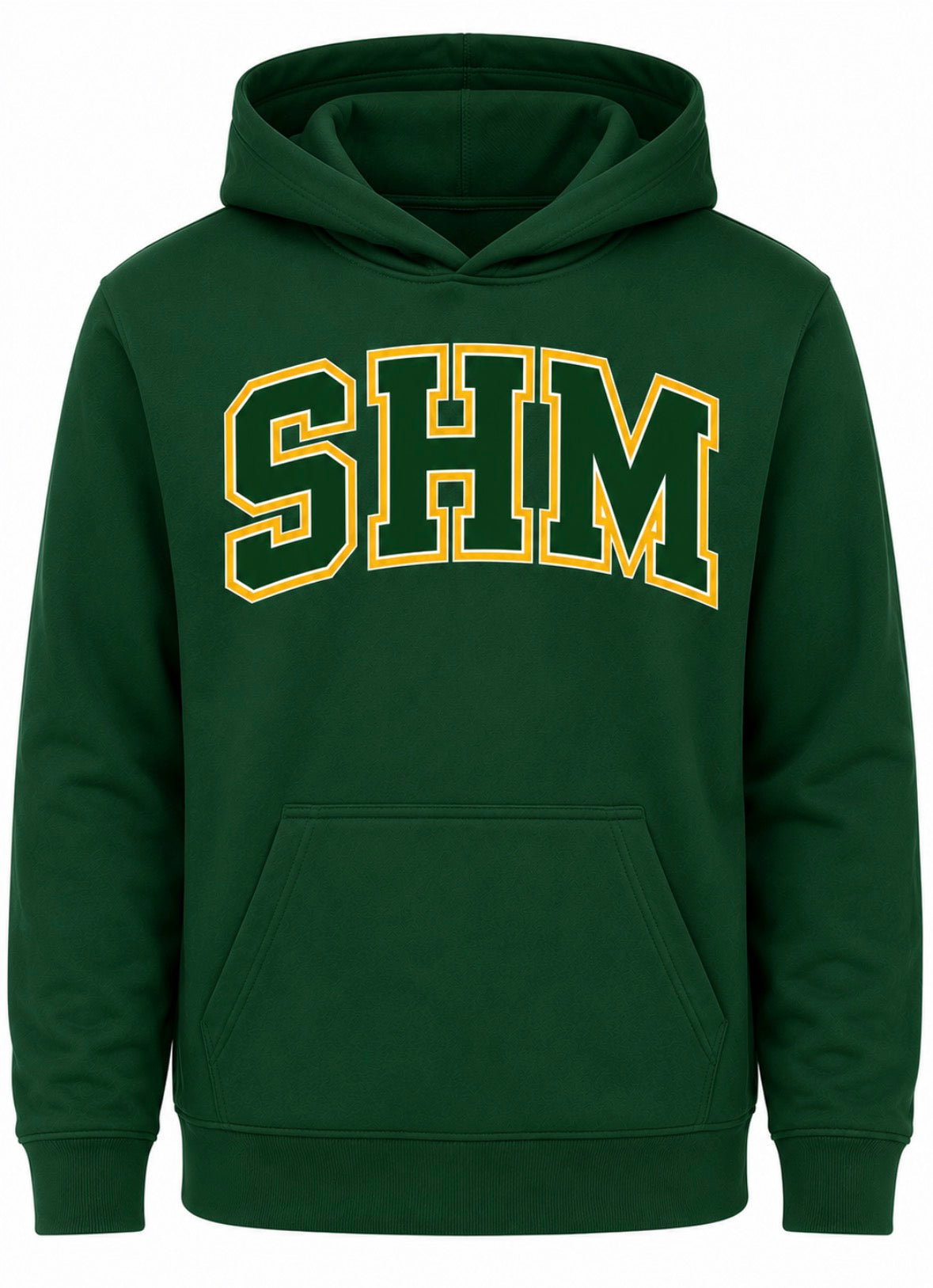 SHM Green Hooded Sweatshirt