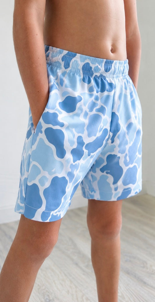 The Blues Camo Shorts