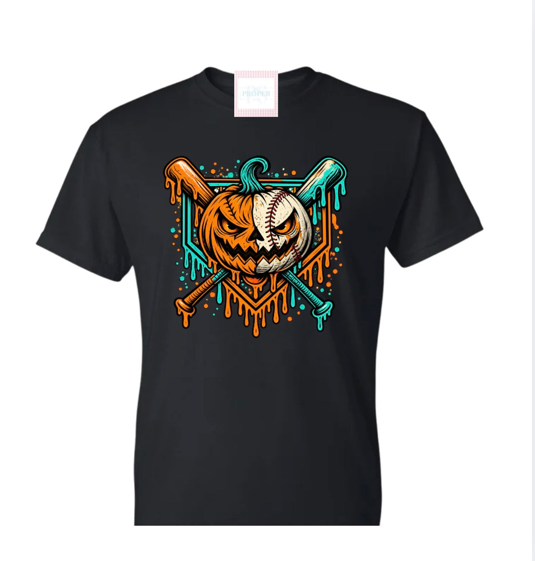 Halloween Baseball Drifit