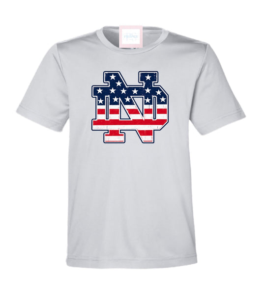 ND Patriotic Logo Drifit