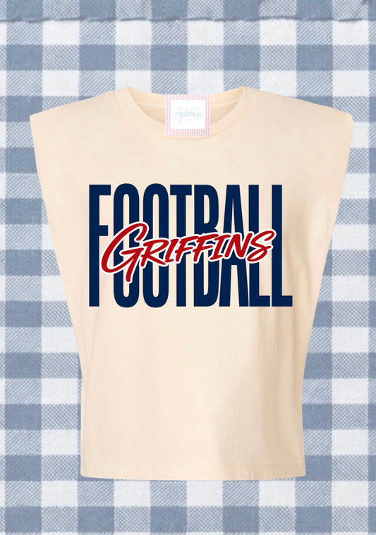 Nd Football Sleeveless Boxy Tee