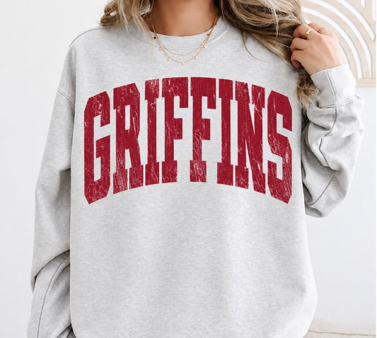 Griffins Vintage Distressed Crewneck