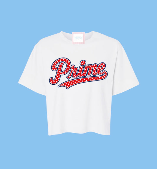 Prime Polka Dot Logo Crop