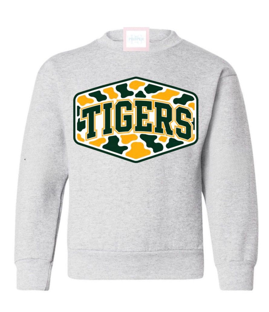 TIGERS Camo Sweatshirt