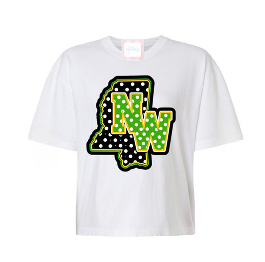 Gators Logo Polka Dot Crop