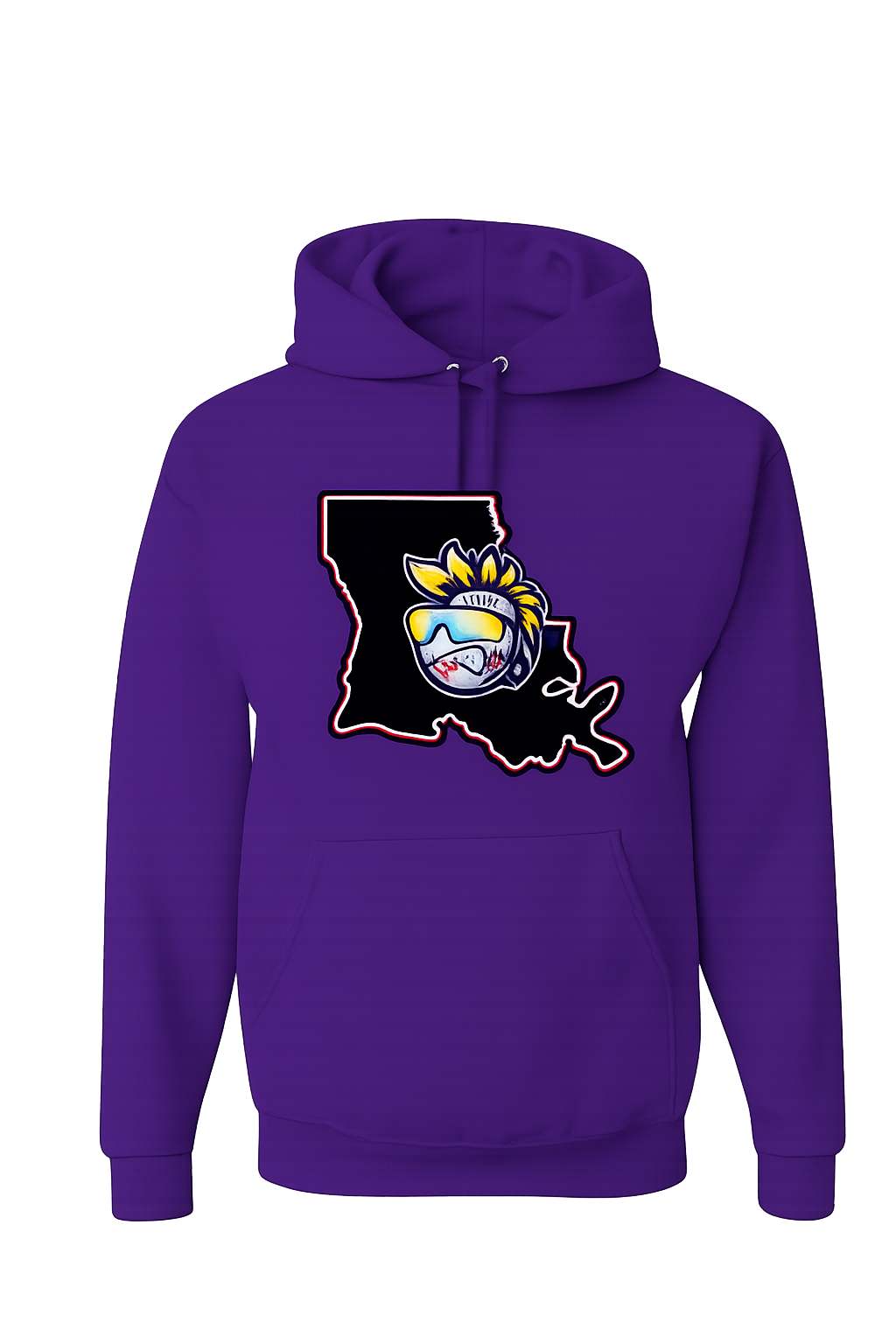 Purple HITMEN hoodie